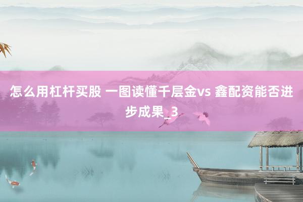 怎么用杠杆买股 一图读懂千层金vs 鑫配资能否进步成果_3